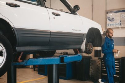 Hyundai Accent Blue Stop