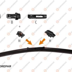 Alfa Romeo Erp Silecek Süpürgesi 550 Ml Tepe | 5 Adet | Orijinal Yedek Parça | 1635454880
