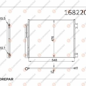 Renault Psa / Erp Klima Rad.Renault Kadjar Nissan Qashqai II | Orijinal Yedek Parça | 1682209880
