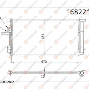 KIA Psa / Erp Klima Radyatörü Hyundai Tucson (Tl, Tle) Kia Sportage IV (Ql,Qle) | Orijinal Yedek Parça | 1682217980