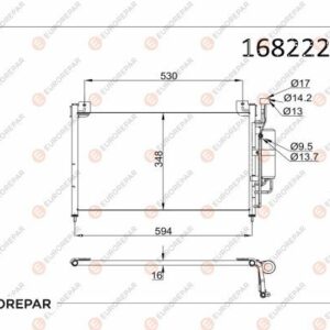 Mazda Radyatör | Orijinal Yedek Parça | 1682221380