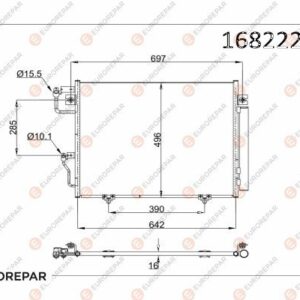 Mitsubishi Radyatör | Orijinal Yedek Parça | 1682222480