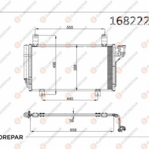 Mazda Radyatör | Orijinal Yedek Parça | 1682223180