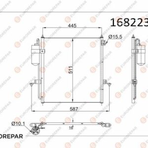Mitsubishi Psa / Erp Klima Radyatörü Mitsubishi L200 / Trıton (Ka_T, Kb_T) | Orijinal Yedek Parça | 1682230880