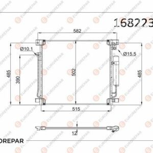 Mitsubishi Psa / Erp Klima Radyatörü Fiat Fullback Mitsubishi Pajero Sports III L200 | Orijinal Yedek Parça | 1682237080