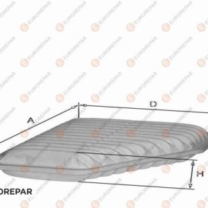 Yedek Parça Psa / Erp Hava Filtresi Toyota Rav 4 III 2.0Vvtı 06 - | Orijinal Yedek Parça | 1682264480