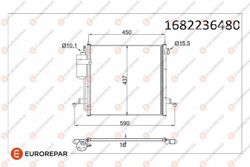 Mitsubishi Erp Klima Radyatörü Mıstubıshı L200 / Trıton (Ka_T,Kb_T) | Orijinal Yedek Parça | 1682236480