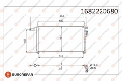 KIA Erp Klima Radyatörü Kia Rio II (Jb) | Orijinal Yedek Parça | 1682220680