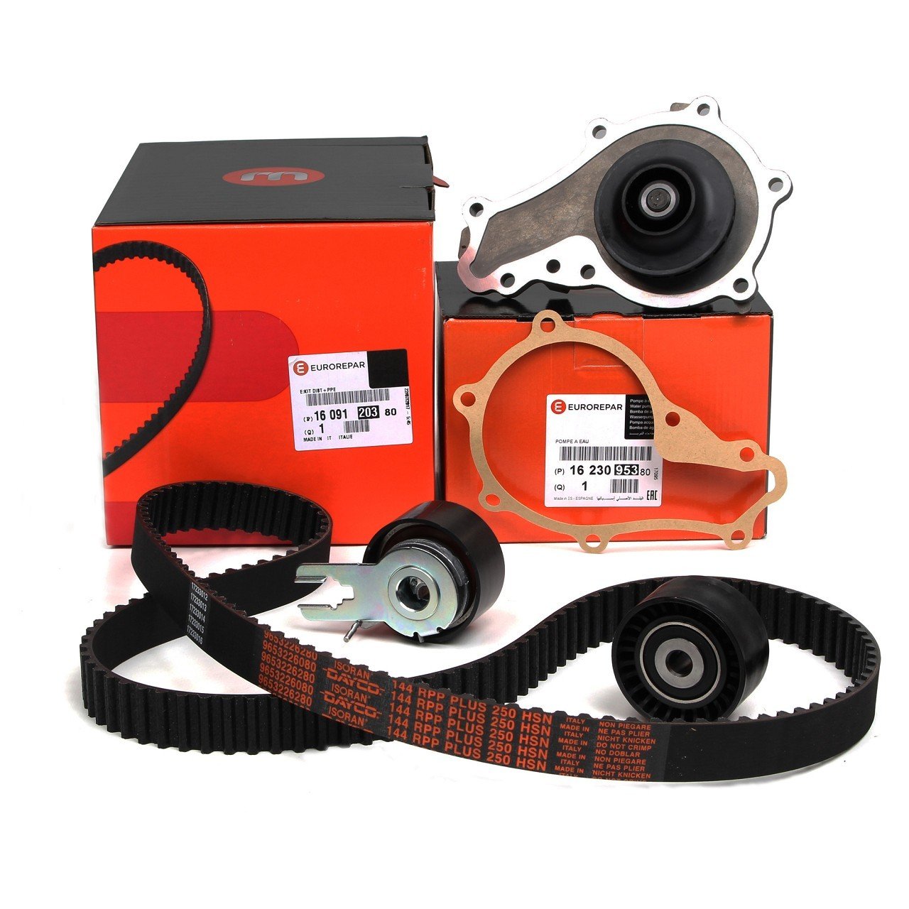 EUROREPAR 1609120380 | Peugeot 107 1.4 Hdi Triger Seti ve Devirdaim Komple Set Orijinal