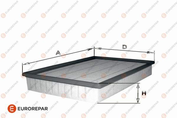 EUROREPAR 1682262880 | Hava Filtresi Tempra Tipo / 155 159 1.6 2.0