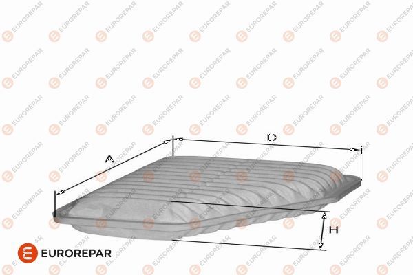 EUROREPAR 1682264480 | Psa / Erp Hava Filtresi Toyota Rav 4 III 2.0Vvtı 06 -