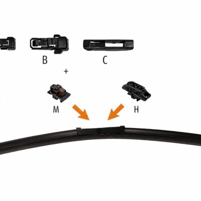 Chevrolet Erp Silecek Süpürgesi Ön Cor.D 650 M Sol / Oem No 1642333980 95516013 İthal (1635455080)