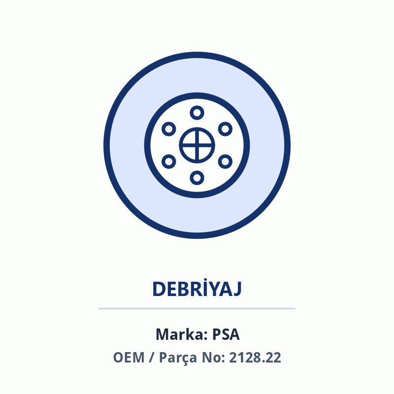 Citroen Berlingo 2003-2009 Debriyaj Tel Fiberi Orijinal (2128.22)