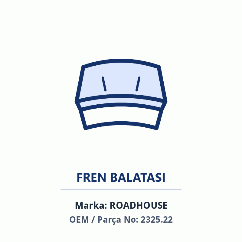 Nissan Fren Balatası Sedıcı 06 06 - İthal (2325.22)