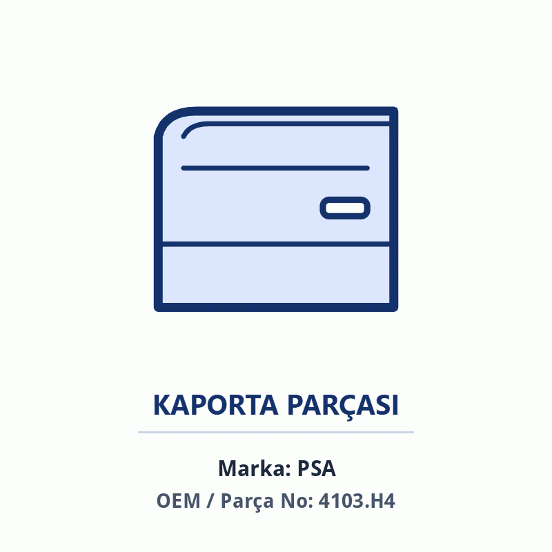 Peugeot Partner 2000-2009 Direksiyon Mafsalı Orijinal (4103.H4)