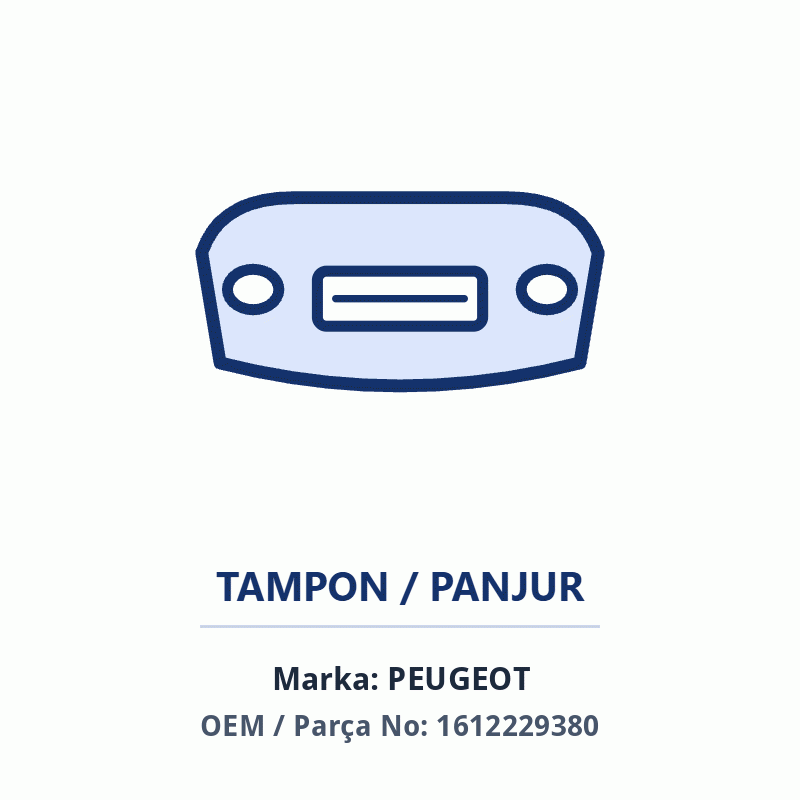 Peugeot ARKA TAMPON C1 II Orijinal (1612229380)
