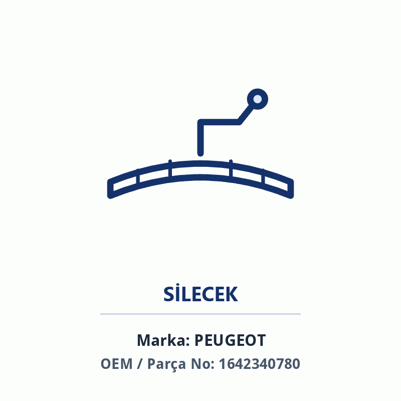 Peugeot ON SILECEK C1 II Orijinal (1642340780)