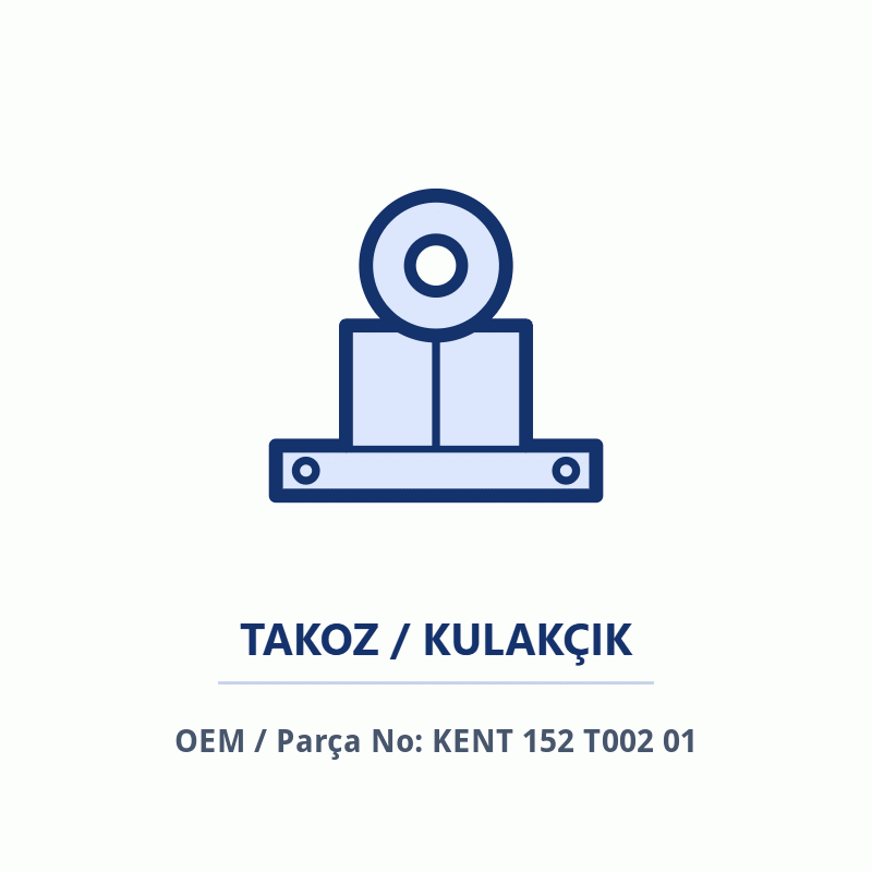 MOTOR TAKOZU ARKA İthal (KENT 152 T002 01)