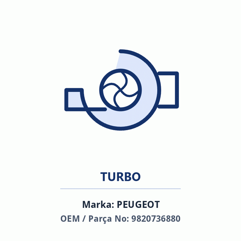 Peugeot TURBO HORTUMU SABITLEME K Orijinal (9820736880)