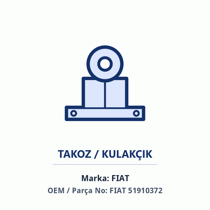 Fiat LASTIK TAKOZ 500L Orijinal (FIAT 51910372)
