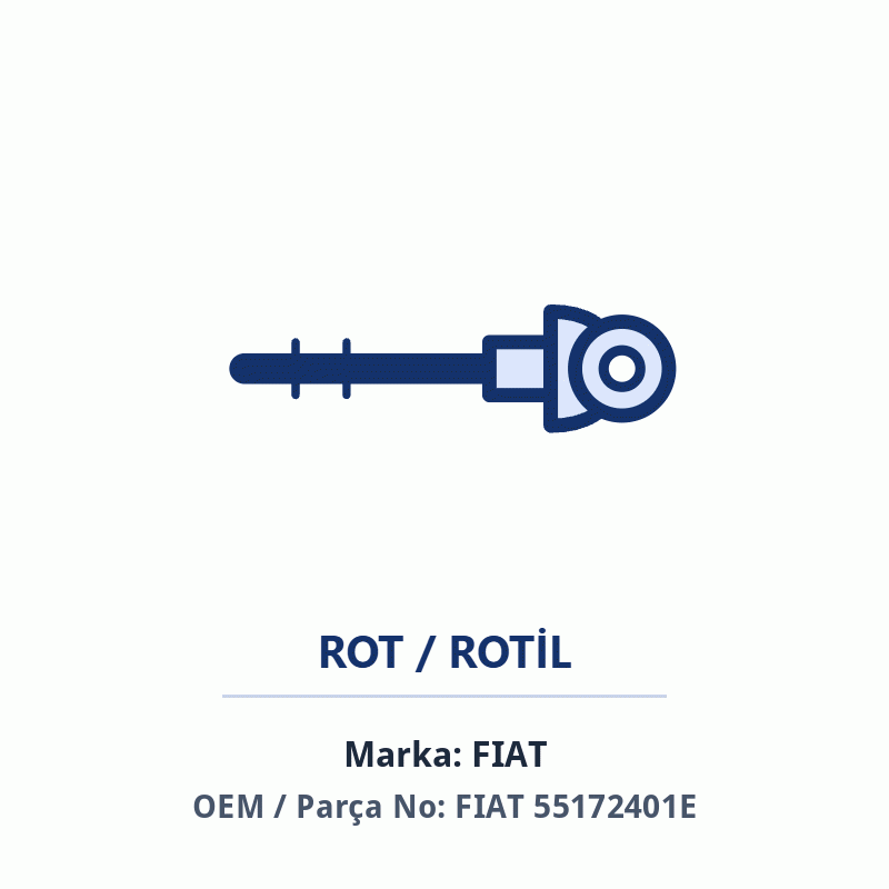 Fiat ROT Mili Ön Orijinal (55172401E)