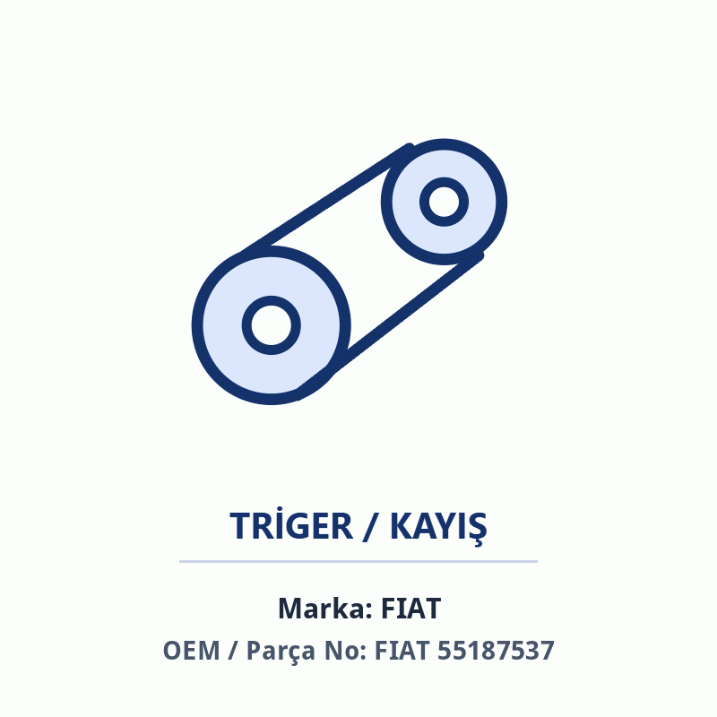 Fiat Krank Kasnak Cıvatası Orijinal (55187537)