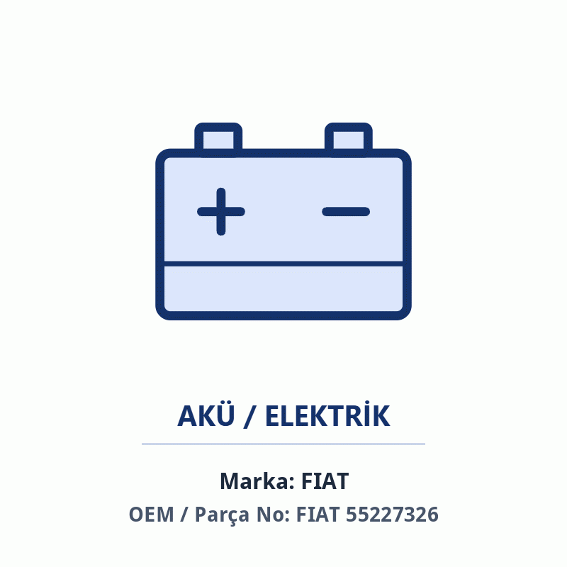 Fiat UNITESIGORTAKUTUSU500X Orijinal (FIAT 55227326)