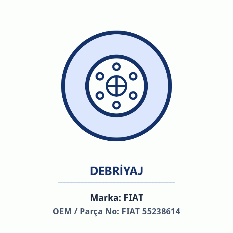 Fiat DEBRIYAJ RULMANI 500X Orijinal (FIAT 55238614)