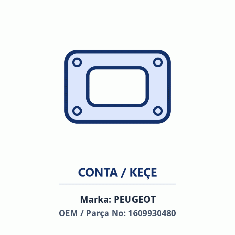 Peugeot SUFSKYEBORUCONTASIC4 Orijinal (1609930480)