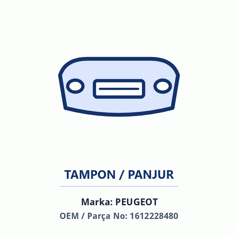 Peugeot ONTAMPONIZGARASIC1II Orijinal (1612228480)