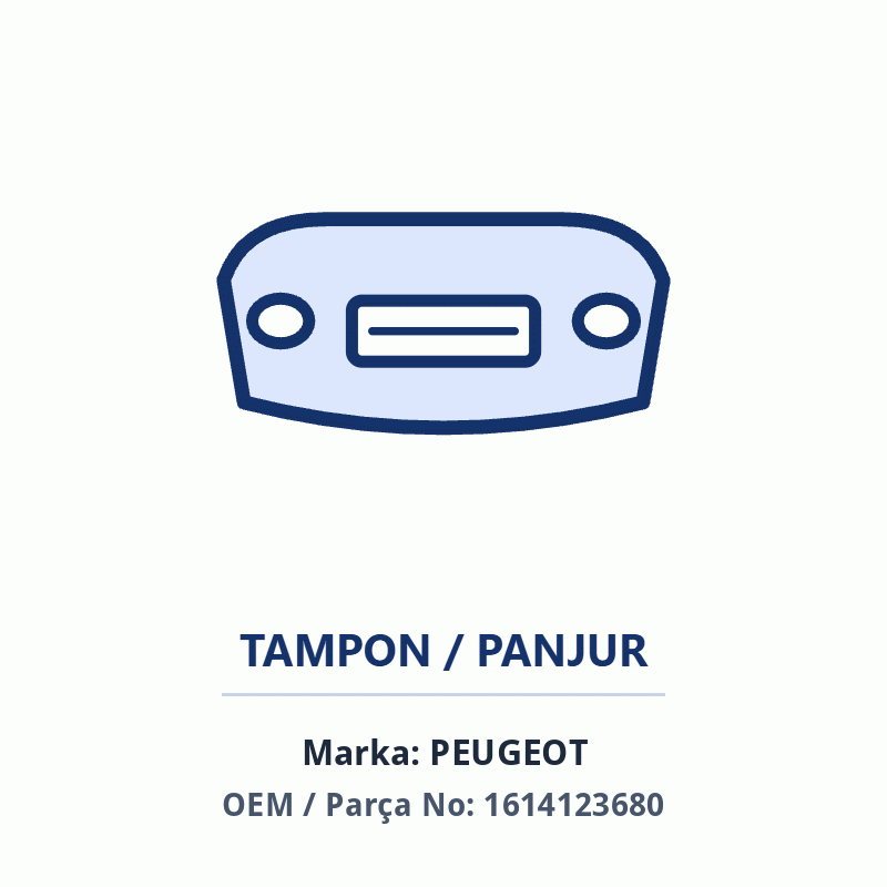 Peugeot ÖN TAMPON KÖSE KAPAK DS4 Orijinal (1614123680)