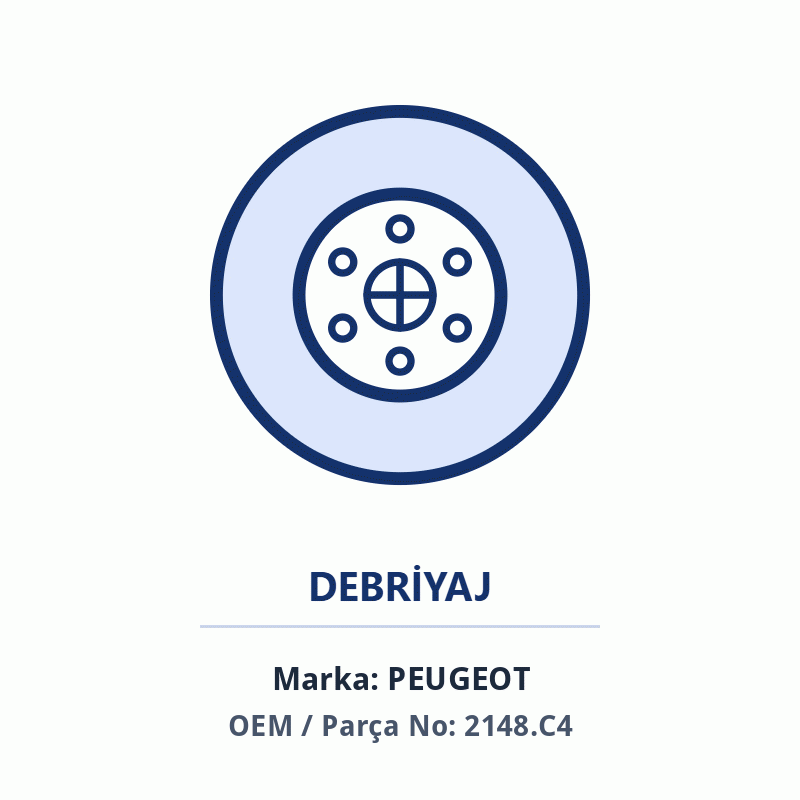 Peugeot DEBRIYAJ PEDAL YAY C5 X7 Orijinal (2148.C4)