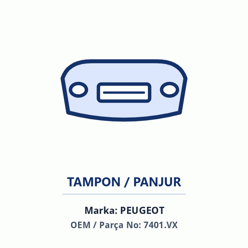 Peugeot ÖN TAMPON DS4 Orijinal (7401.VX)