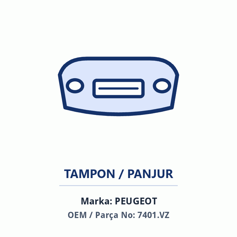 Peugeot ONTAMPONDS4 Orijinal (7401.VZ)