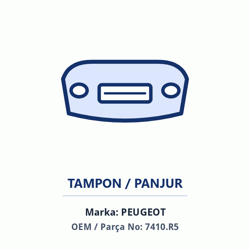 Peugeot ARKA TAMPON 307 SW Orijinal (7410.R5)