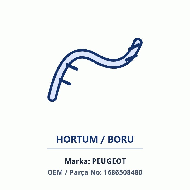 Peugeot DAHSIRKBORUSU Orijinal (1686508480)
