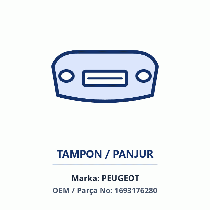 Peugeot ARKA TAMPON BAGLANTI AYAK Orijinal (1693176280)