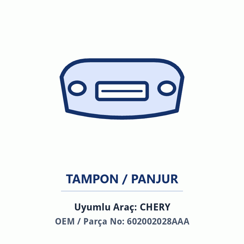 Chery Omoda 5 Ön Panjur (Gri) İthal (602002028AAA)