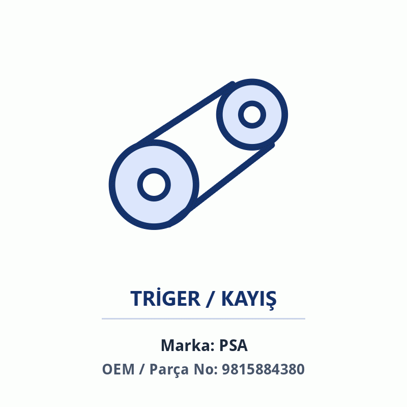 Fiat Triger İç Kapağı 2-C4 X (C43) Orijinal (9815884380)